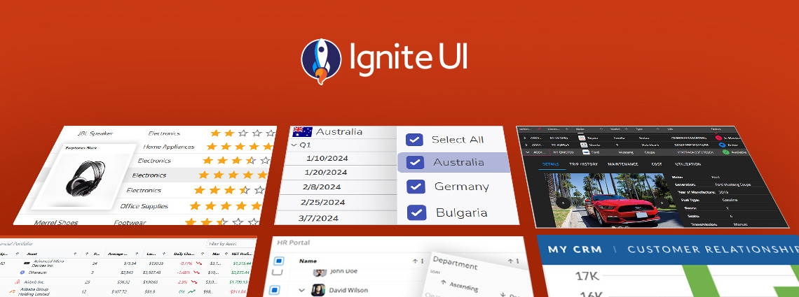 Angular app examples