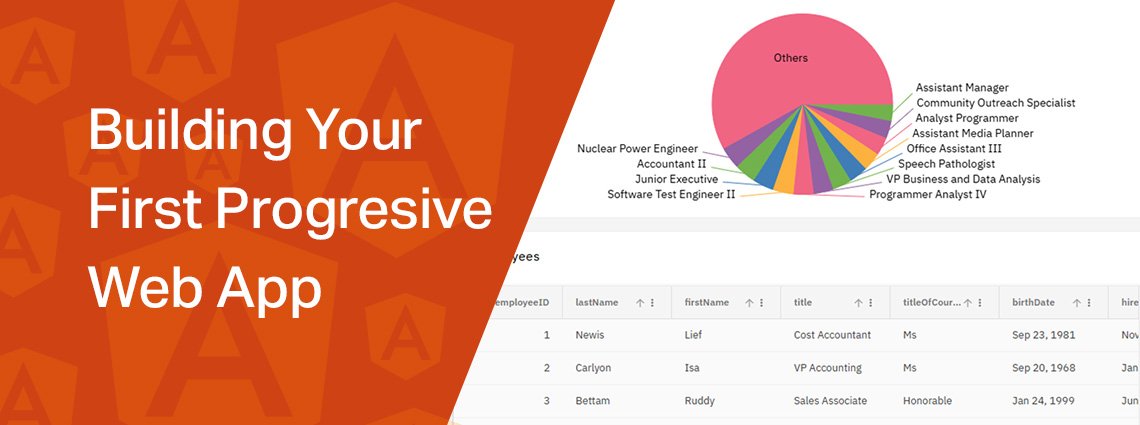 Angular PWA with Ignite UI