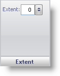 The back anchor extent pane in the gauge designer.