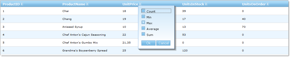 WebDataGrid About Summary Row 01.png