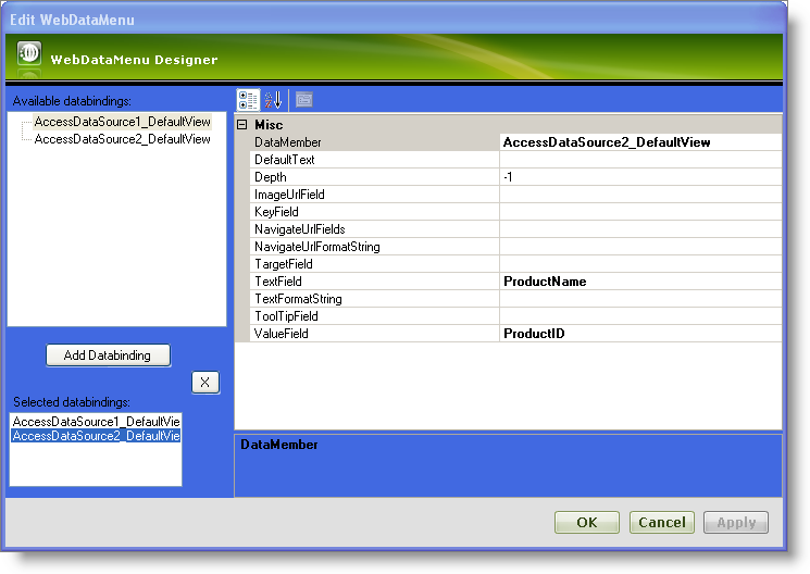 images\WebDataMenu Binding WebDataMenu to WebHierarchicalDataSource 02.png