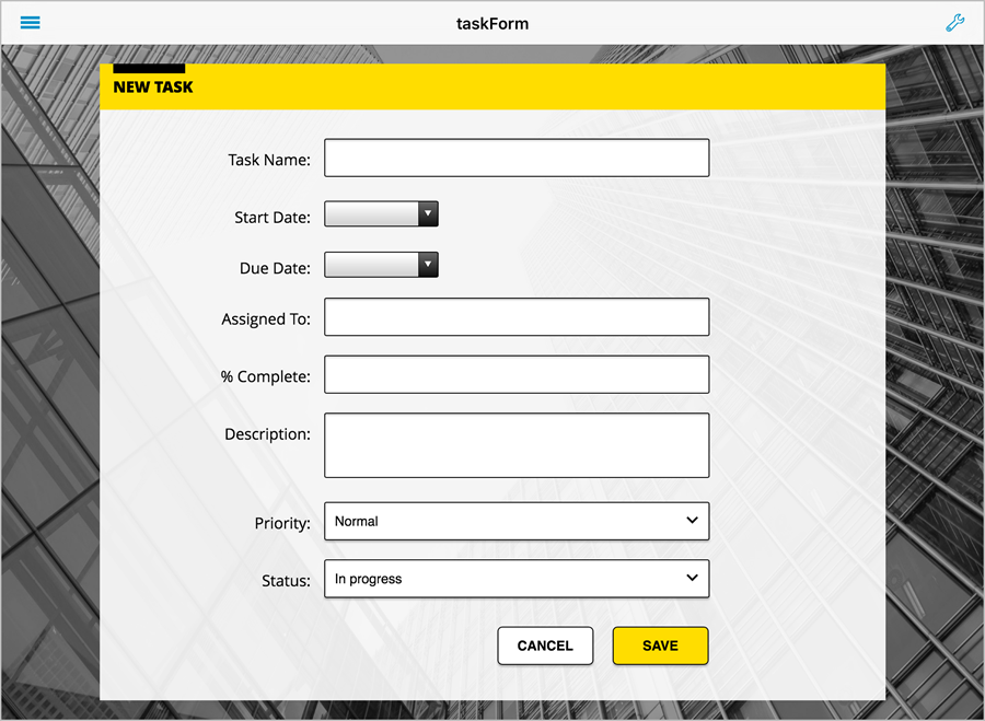 Custom-Form-Sample