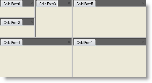 example of ultratabbedmdimanager with nested tab groups