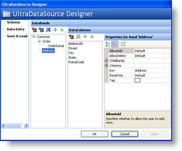 ultradatasource designer