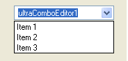 example of ultracomboeditor