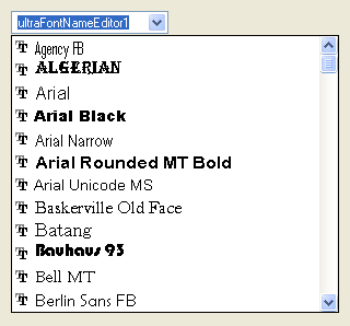 example of ultrafontnameeditor