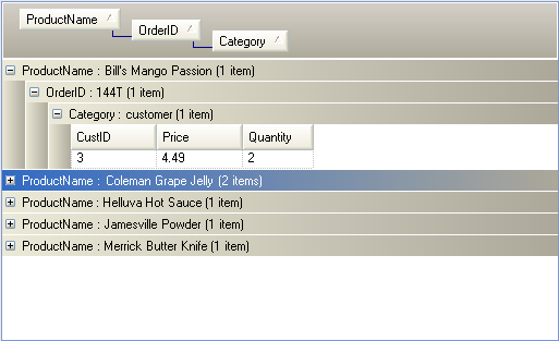 indent groupby rows in ultragrid