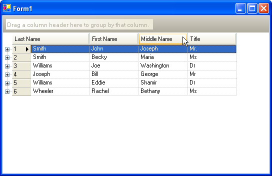 change the style of column headers and row selectors in ultragrid