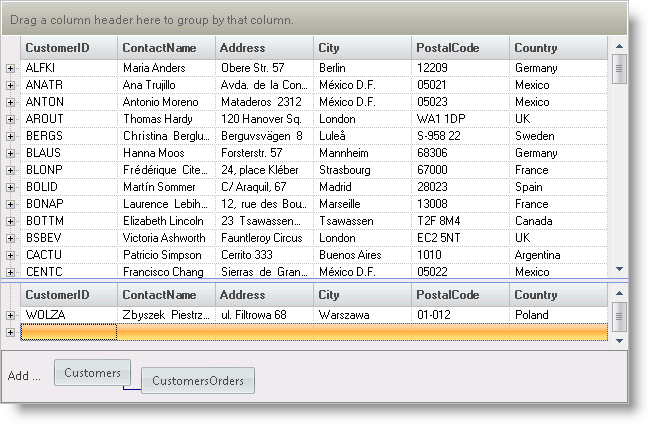 keeping the active row visible in ultragrid