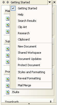 example of ultratoolbarsmanager taskpane tool