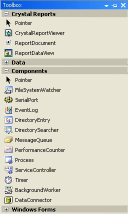 ultraexplorerbar visual studio 2005 toolbox style