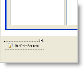 ultradatasource component at design time in visual studio