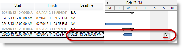 WinGanttView Task And TimeLine Positioning 9.png