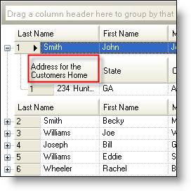 wrap header text in row layout in ultragrid