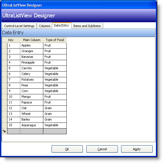 ultralistview designer