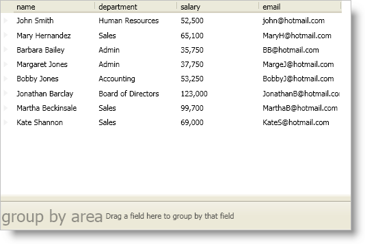 xamDataPresenter Create an External Group By Area 01.png